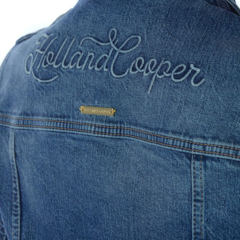 Holland Cooper Iconic Ladies Denim Jacket - Classic Indigo