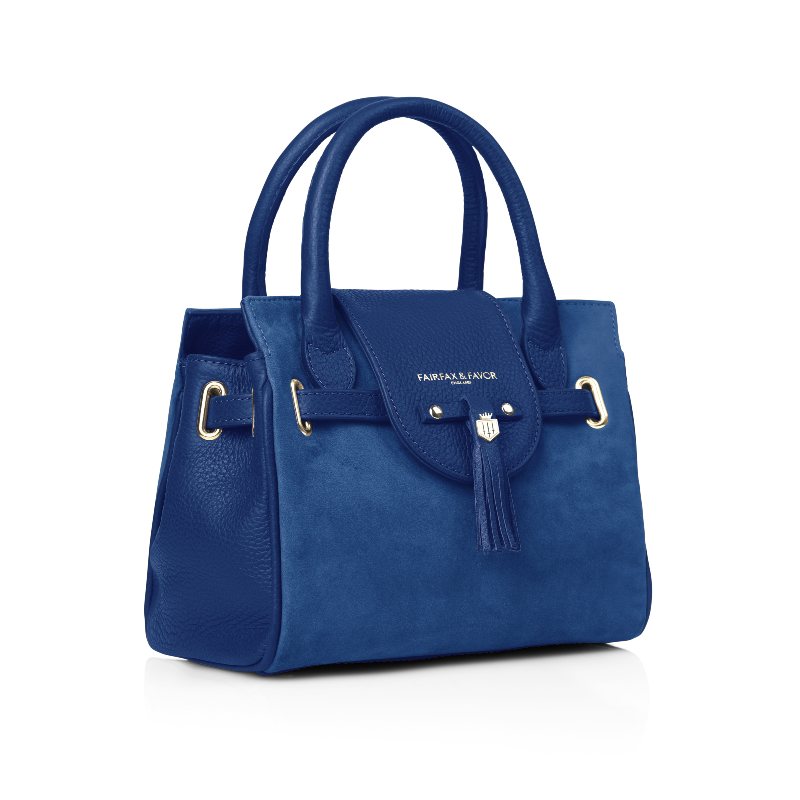 Fairfax & Favor Mini Windsor Handbag - Porto Blue