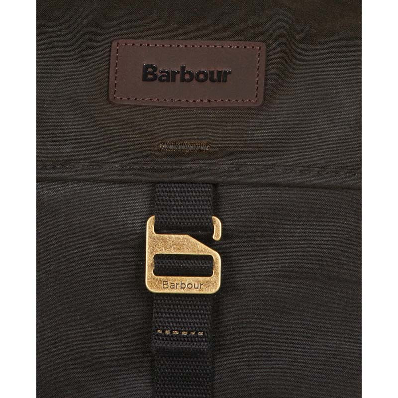 Barbour Essential Wax Backpack - Olive