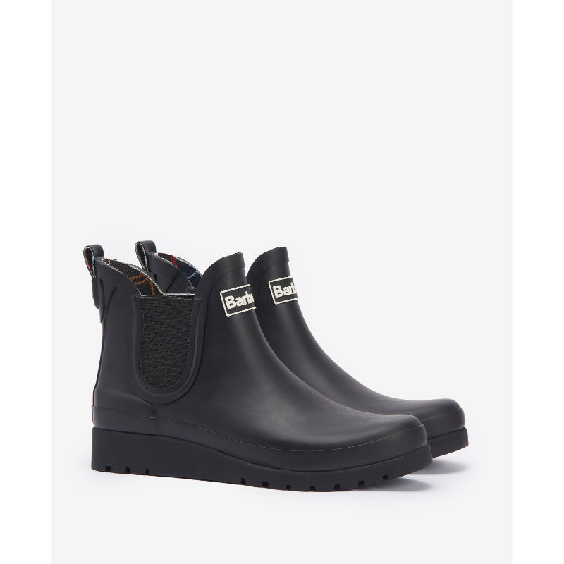 Barbour The Edit by Alexa Lou Wedge Ankle Wellingtons