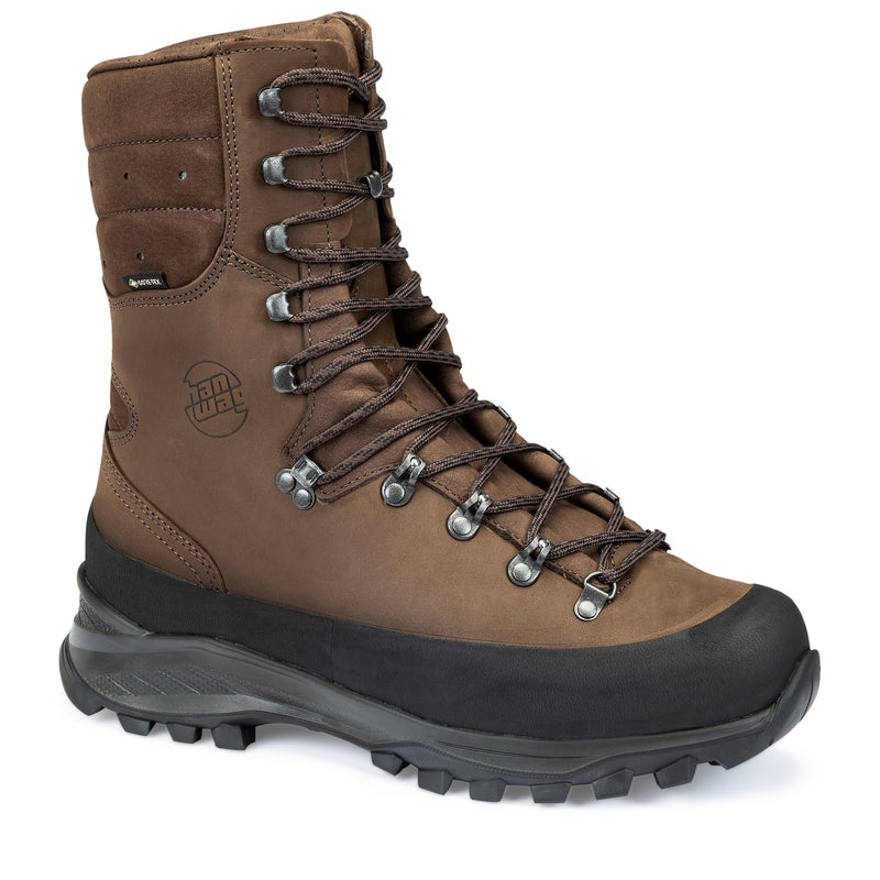 Hanwag Brenner Pro Wide GORE-TEX Boots - Brown/Ashphalt 