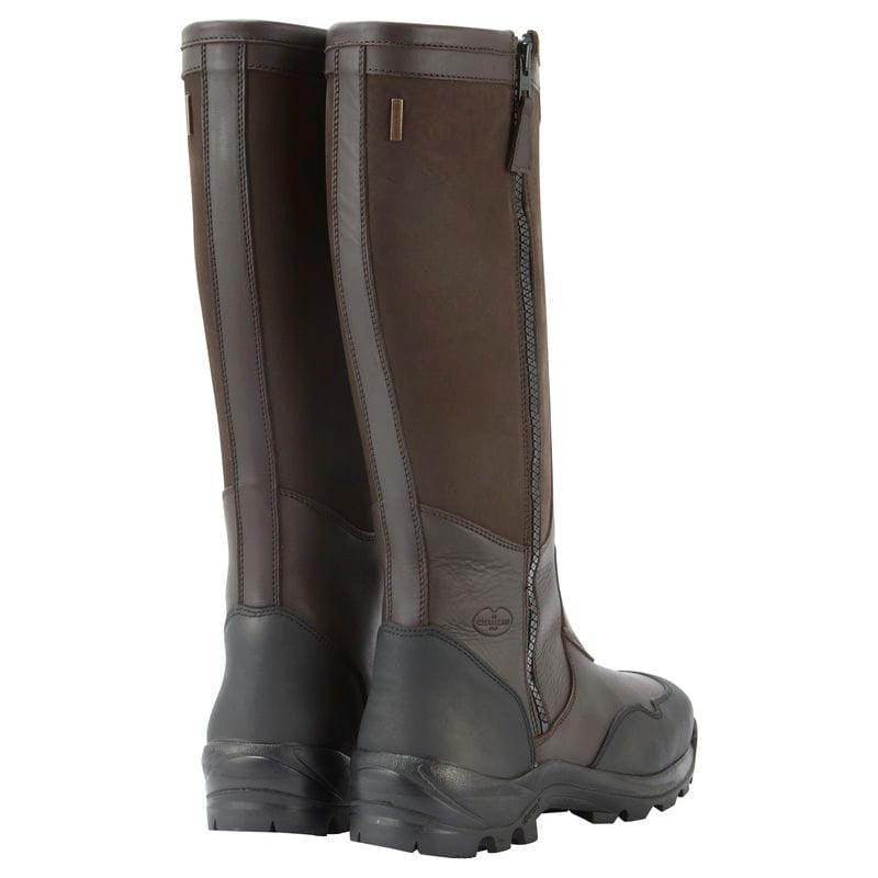 Le Chameau Turenne Fourré Mens Leather Waterproof Boots - Marron Fonce