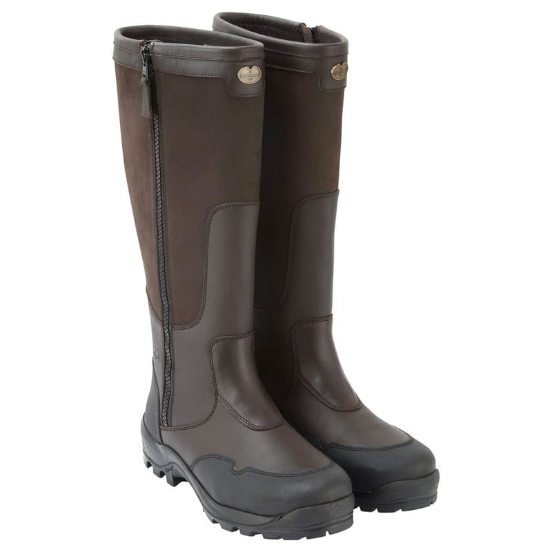 Le Chameau Turenne Mens Leather Waterproof Boots - Marron Fonce