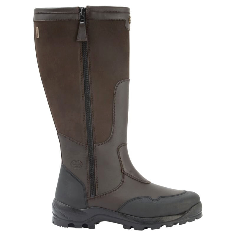Le Chameau Turenne Mens Leather Waterproof Boots - Marron Fonce