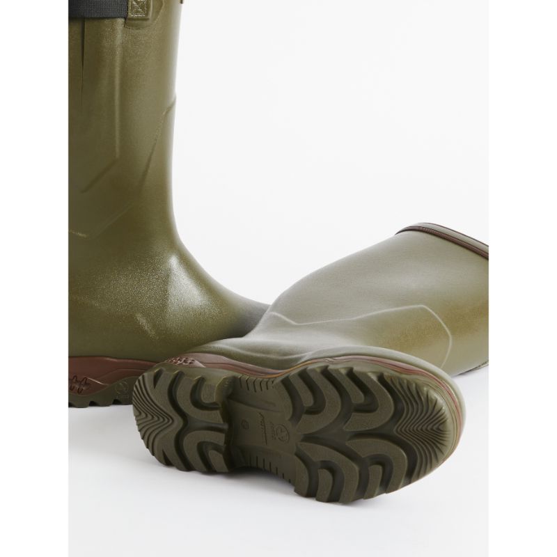 Aigle Parcours 2 ISO Neoprene Wellington Boots - Kaki
