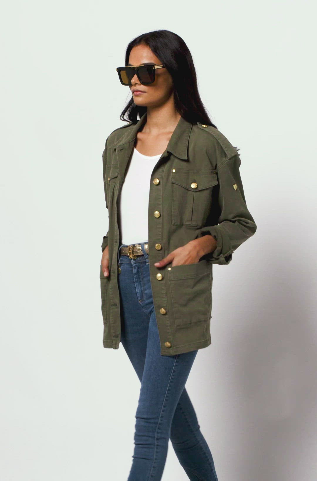 Holland Cooper Artillery Ladies Jacket - Hunter Green - William Powell