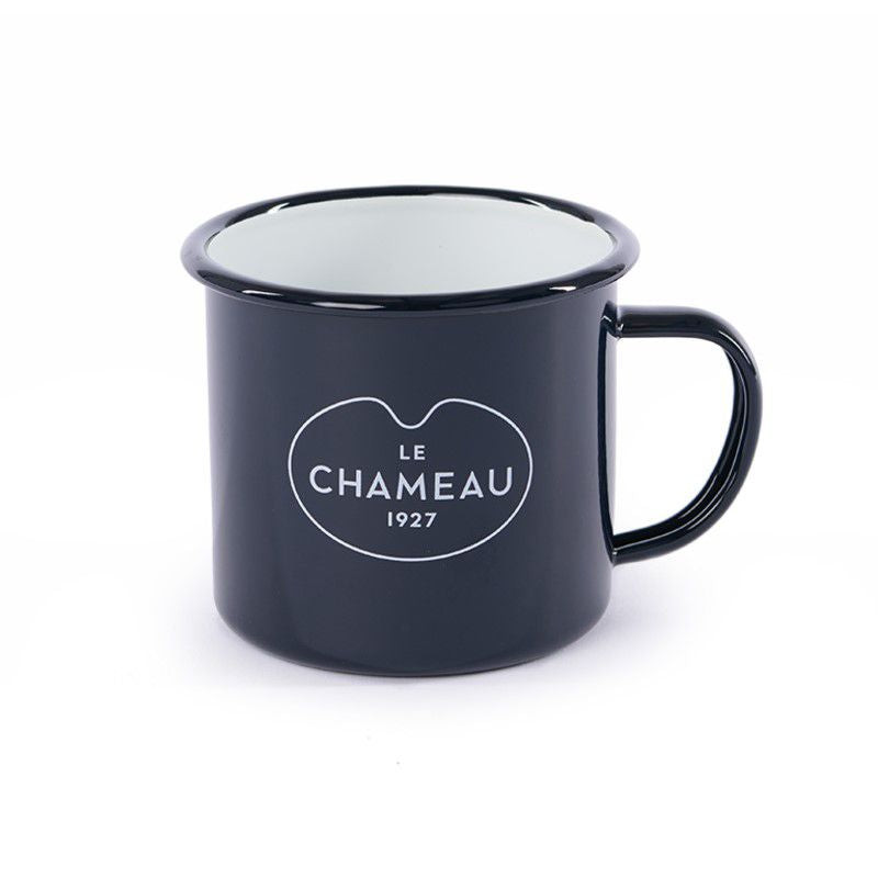 Le Chameau Enamel Cup - Bleu Foncé