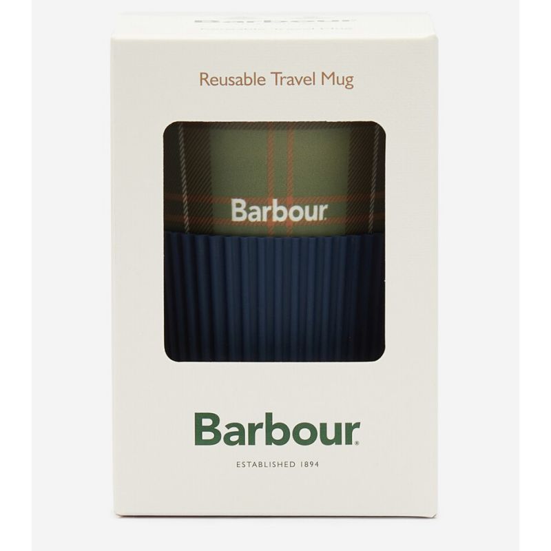 Barbour Reusable Tartan Travel Mug