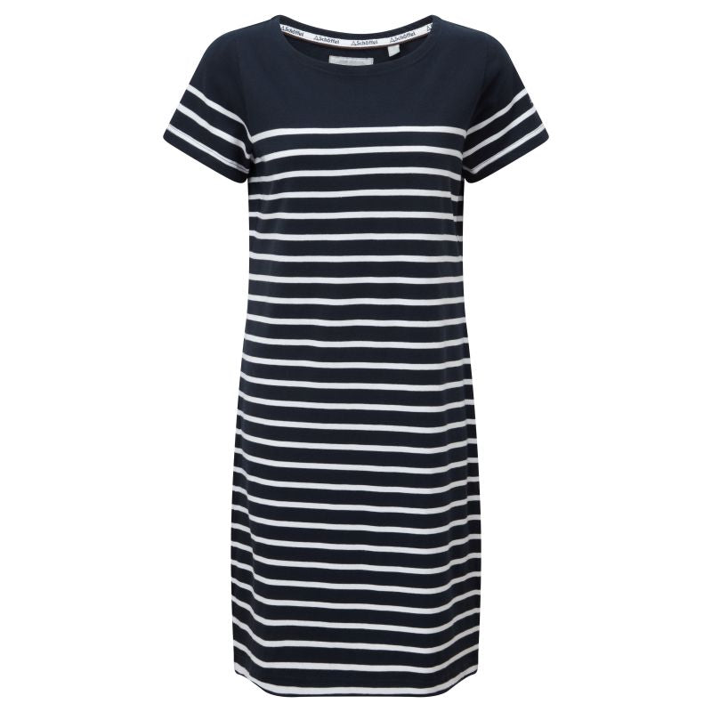 Schoffel Beauport Ladies Dress - Navy Stripe