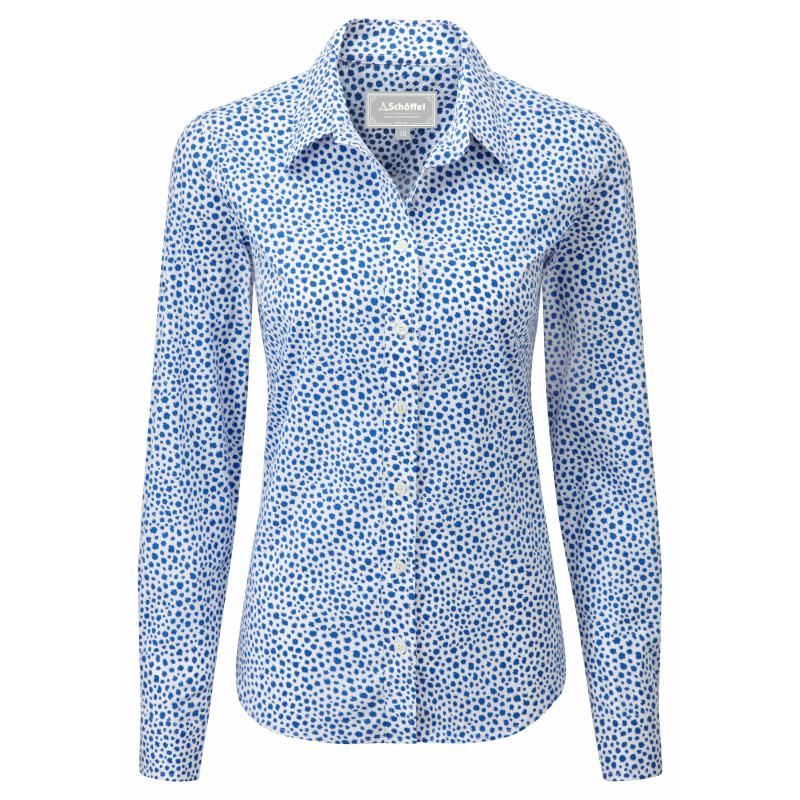 Schoffel Suffolk Cotton Shirt - Blue