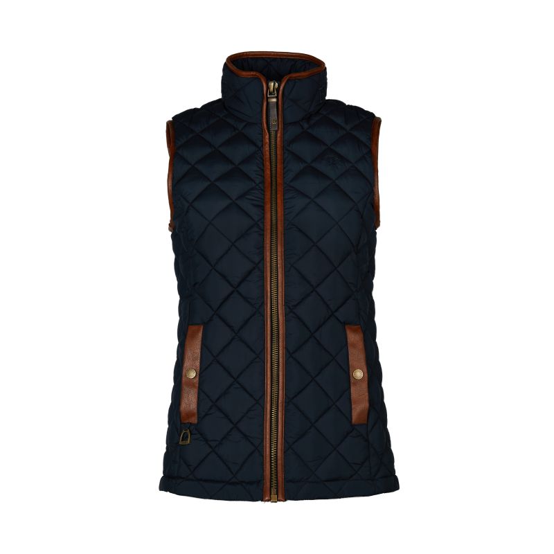 Holland Cooper Country Ladies Quilted Gilet - Ink Navy