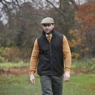 Alan Paine Berwick Mens Wool Gilet - Dark Olive - William Powell