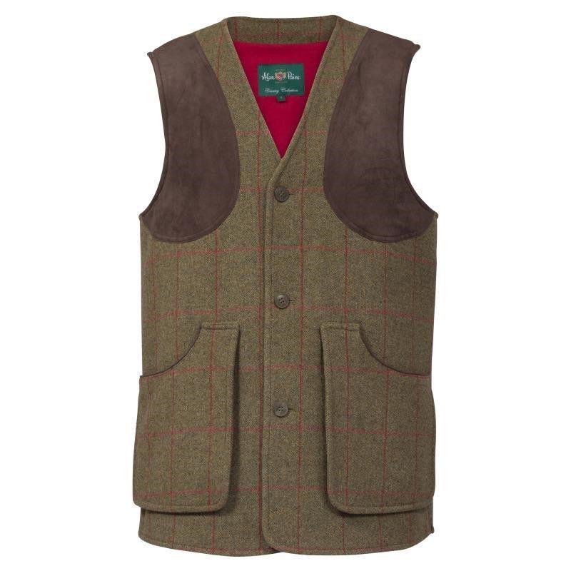 Alan Paine Combrook Men's Shooting Waistcoat - Sage - William Powell