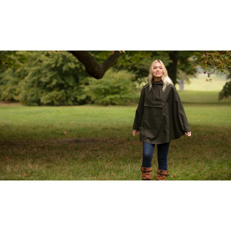 Alan Paine Fernley Ladies Waterproof Cape - Woodland - William Powell