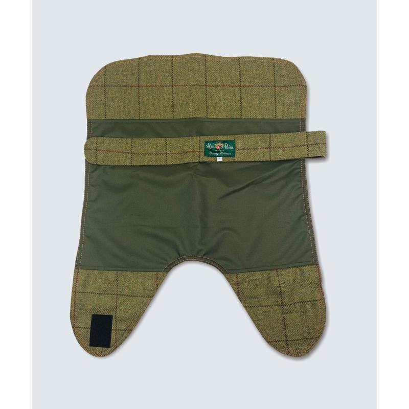 Alan Paine Tweed Showerproof Dog Coat - Lichen - William Powell