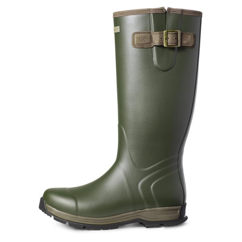 Ariat Burford Neoprene Mens Wellington Boot - Olive - William Powell