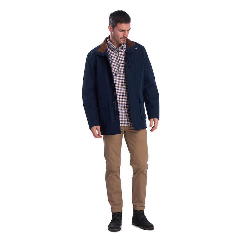 Barbour Abberton Regular Fit Mens Shirt - Sandstone - William Powell