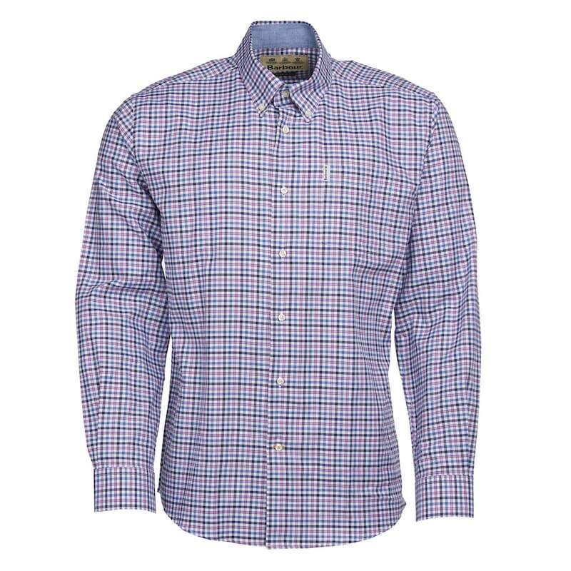 Barbour Agden Regular Fit Mens Shirt - Heather - William Powell