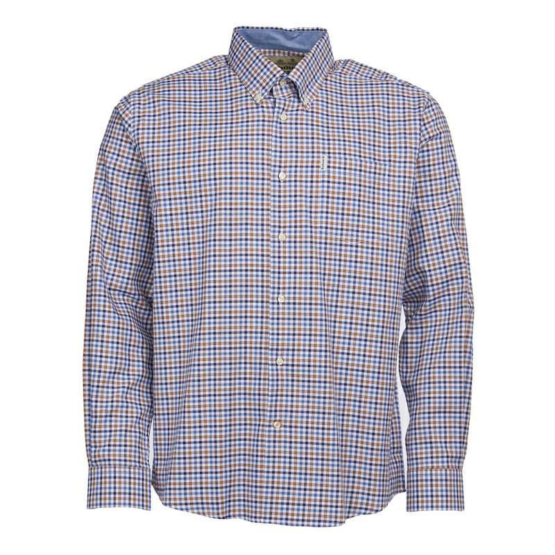 Barbour Agden Regular Fit Mens Shirt - Sandstone - William Powell