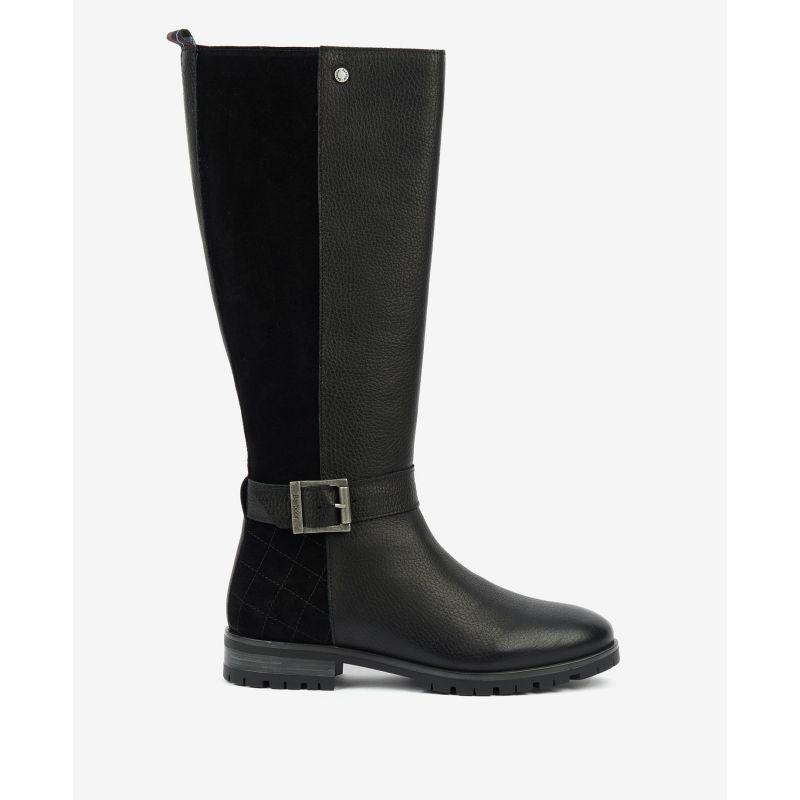 Barbour Alisha Ladies Tall Boots - Black - William Powell