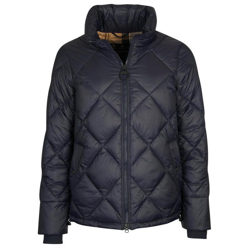 Barbour Alness Ladies Quilted Jacket - Dark Navy/Dress - William Powell