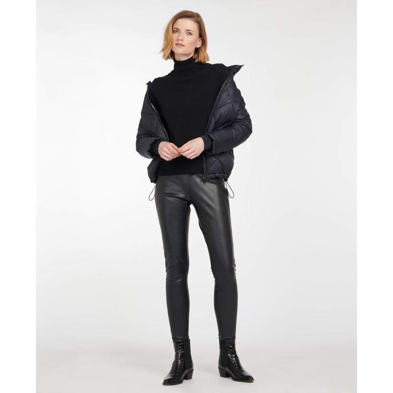 Barbour Alness Ladies Quilted Jacket - Dark Navy/Dress - William Powell