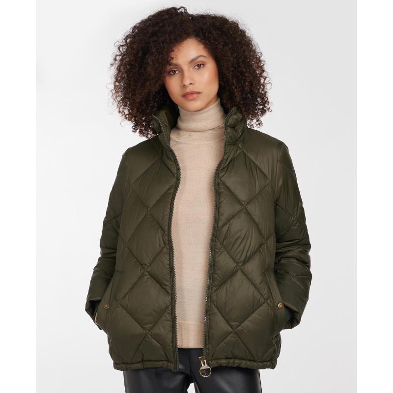 Barbour Alness Ladies Quilted Jacket - Sage/Ancient - William Powell