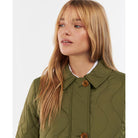 Barbour Astley Ladies Quilted Coat - Dark Moss - William Powell