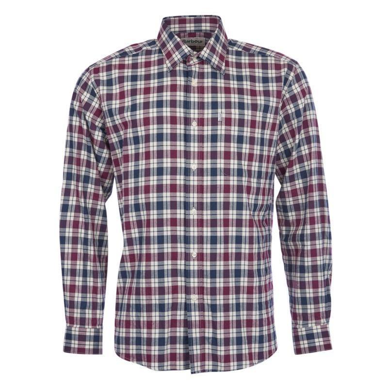 Barbour Astwell Shirt - Merlot - William Powell