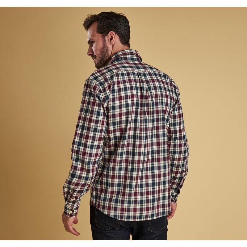 Barbour Astwell Shirt - Merlot - William Powell