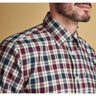 Barbour Astwell Shirt - Merlot - William Powell