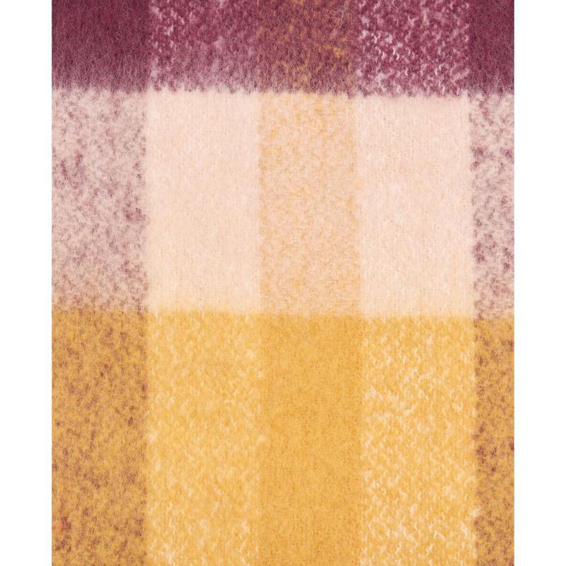 Barbour Bilton Ladies Boucle Scarf - Elderberry/Honey - William Powell