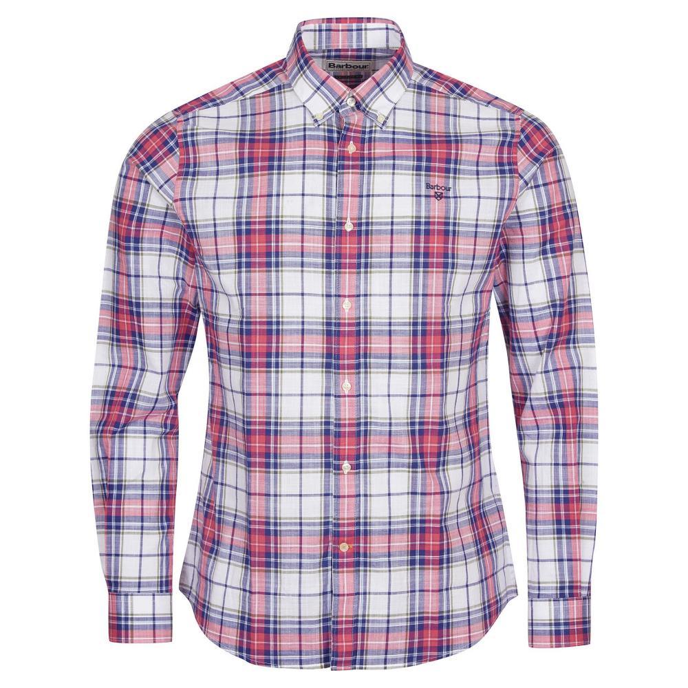 Barbour Blakelow Tailored Mens Shirt - Whisper White - William Powell