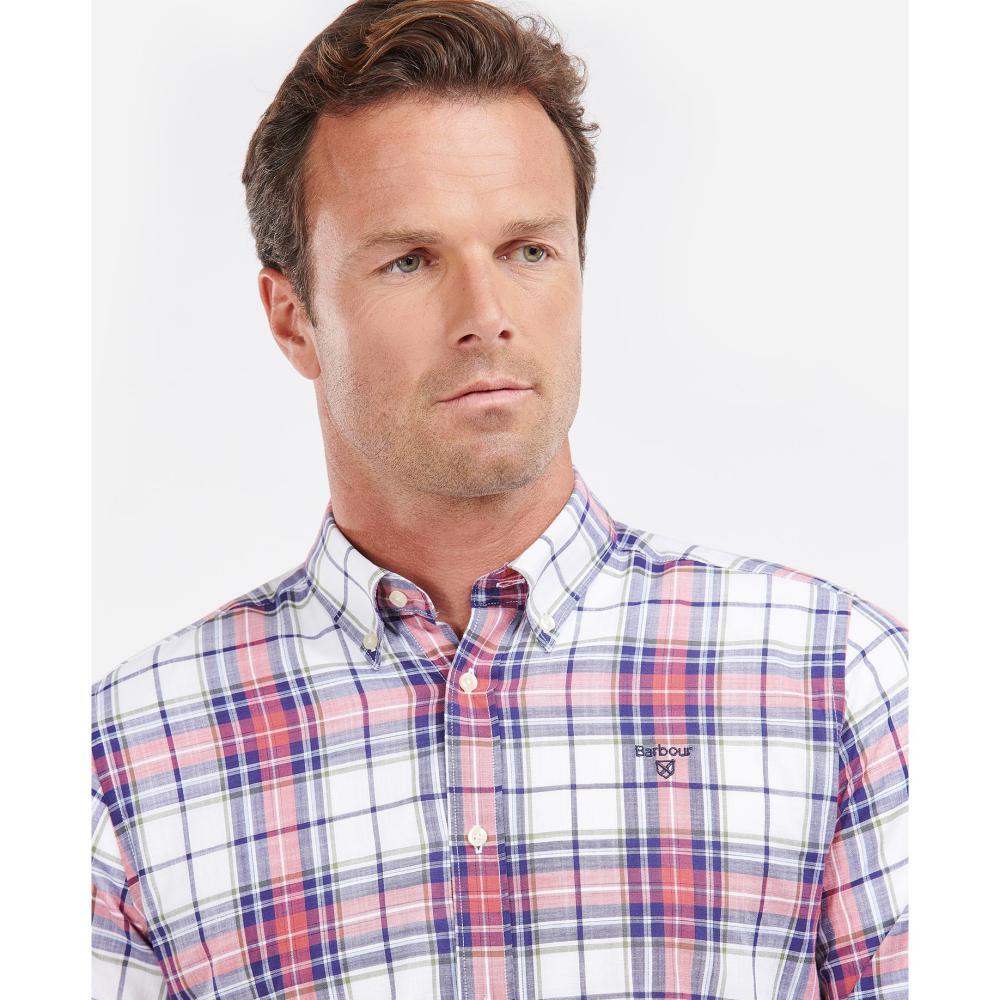 Barbour Blakelow Tailored Mens Shirt - Whisper White - William Powell