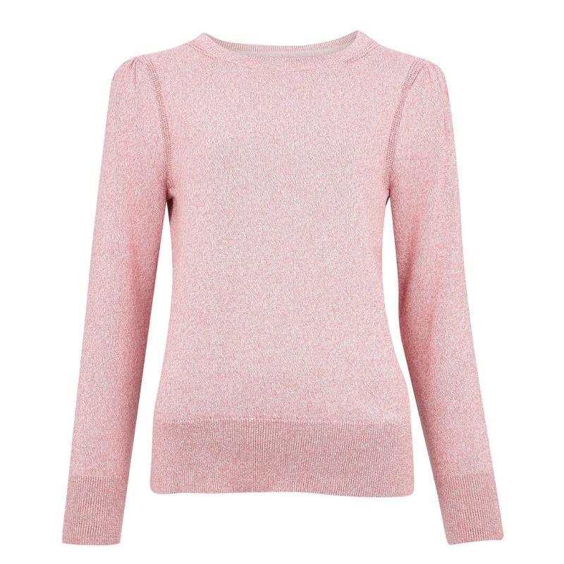 Barbour Bowland Ladies Knit - Dusty Rose - William Powell