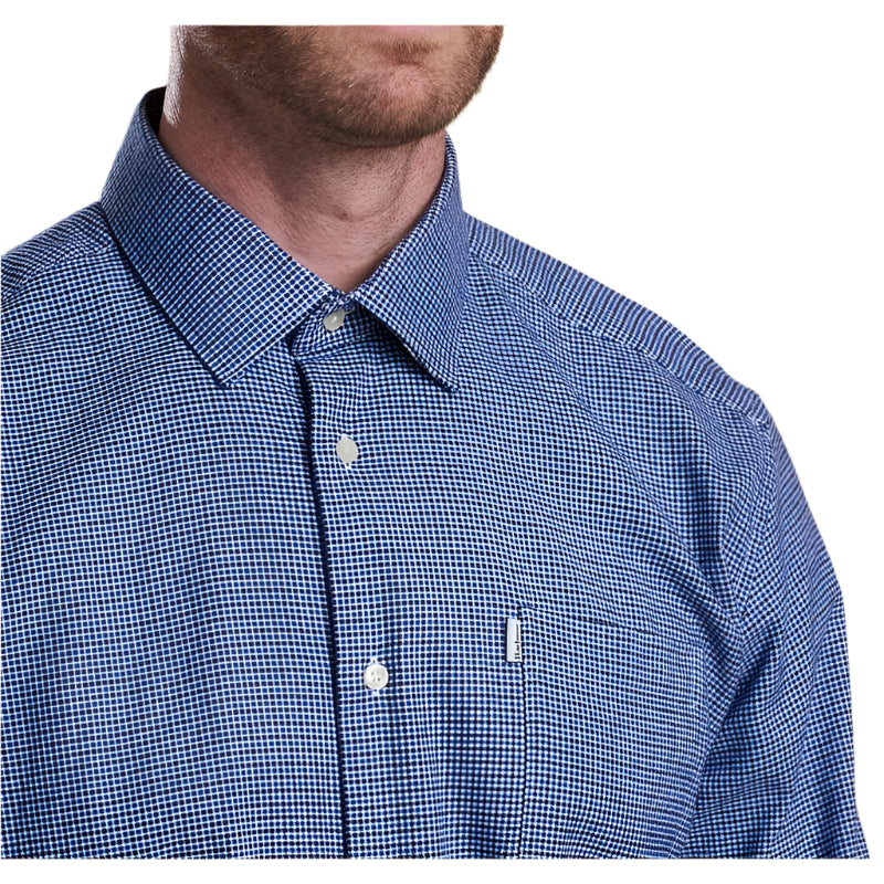 Barbour Bowness Check Shirt - Navy - William Powell
