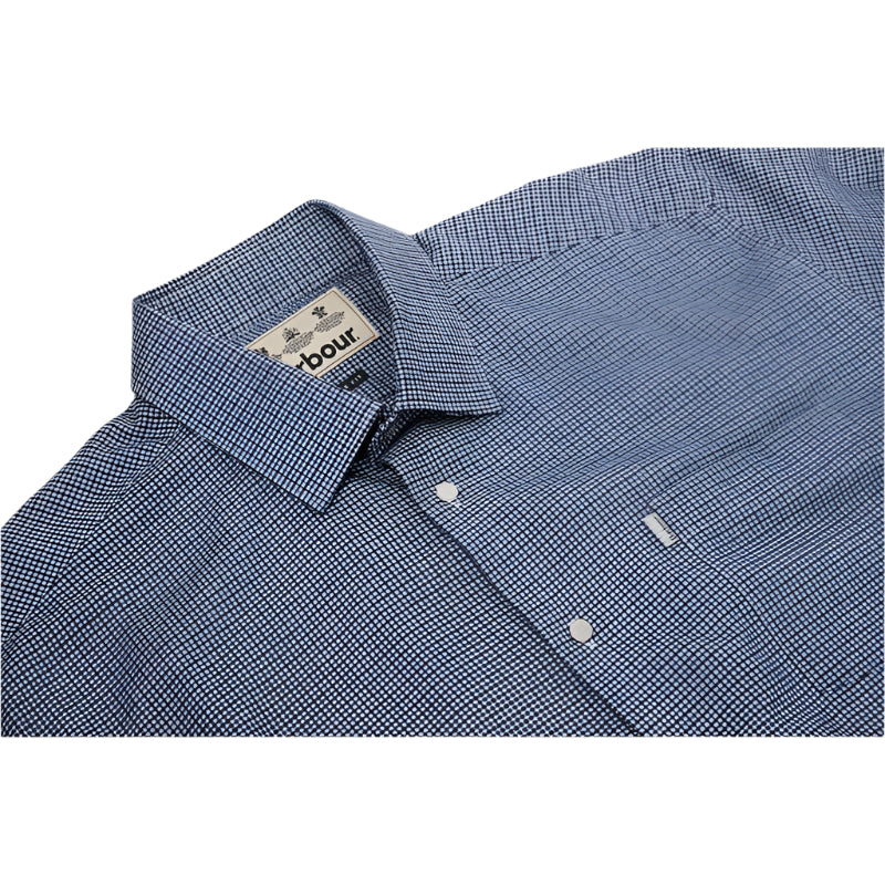 Barbour Bowness Check Shirt - Navy - William Powell