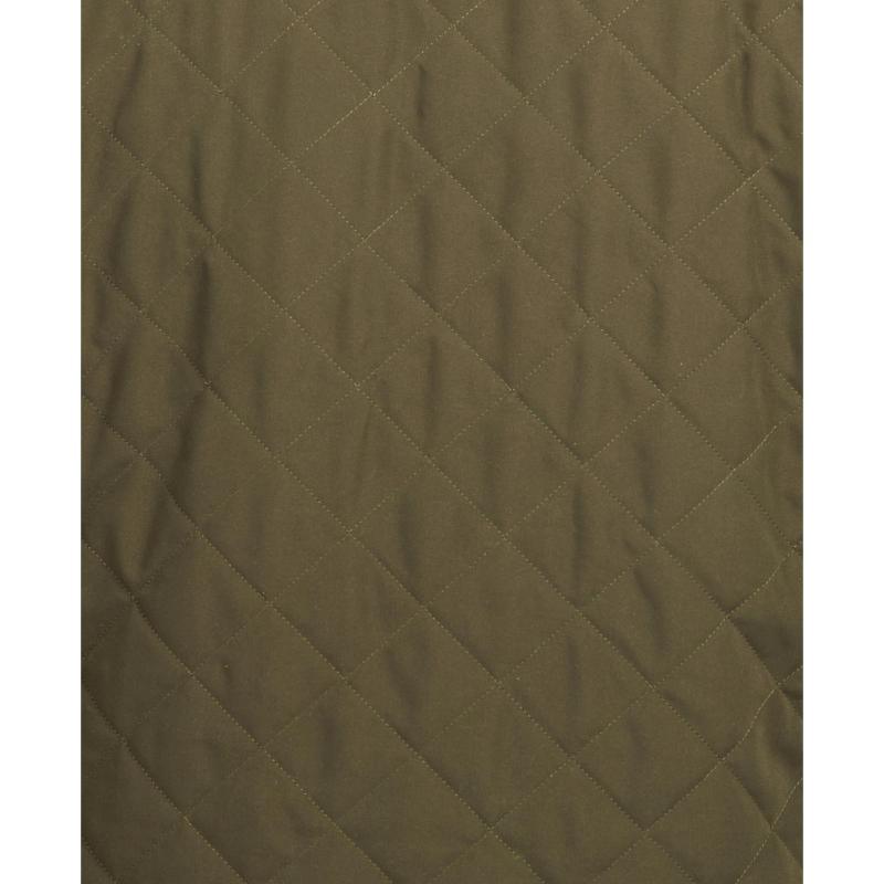 Barbour Burton Mens Quilted Waterproof Jacket - Dark Olive - William Powell
