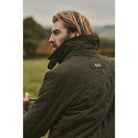 Barbour Burton Mens Quilted Waterproof Jacket - Dark Olive - William Powell