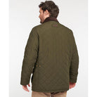Barbour Burton Mens Quilted Waterproof Jacket - Dark Olive - William Powell