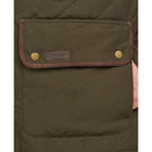 Barbour Burton Mens Quilted Waterproof Jacket - Dark Olive - William Powell