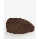 Barbour Cairn Mens Tweed Cap - Brown Check - William Powell