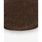 Barbour Cairn Mens Tweed Cap - Brown Check - William Powell