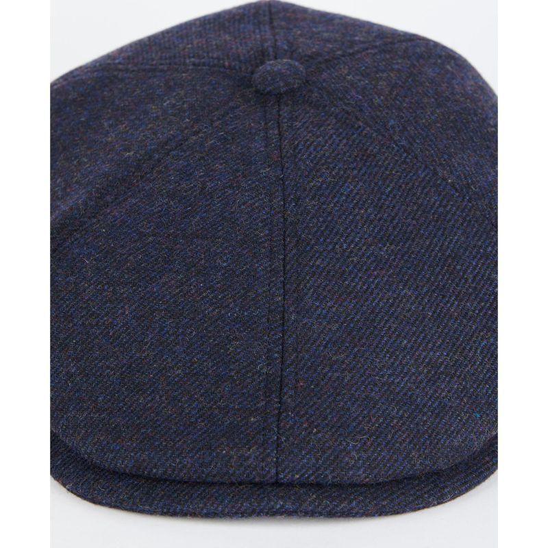 Barbour Claymore Mens Bakerboy Hat - Navy - William Powell