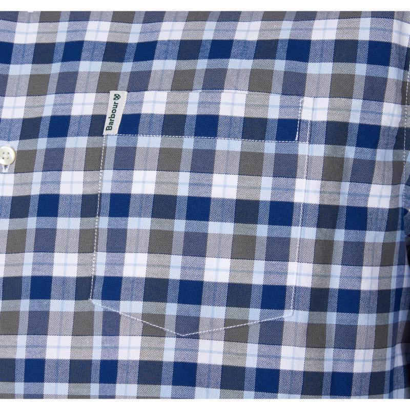 Barbour Country Check 15 Mens Regular Fit Shirt - Olive - William Powell