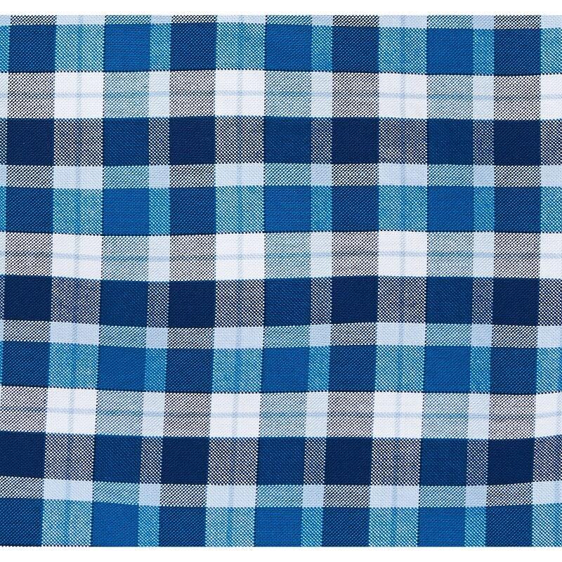Barbour Country Check 15 Mens Tailored Shirt - Blue - William Powell