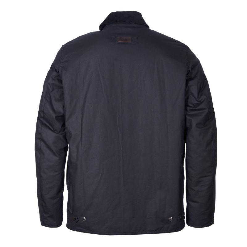 Barbour Dalegarth Mens Wax Jacket - Navy - William Powell