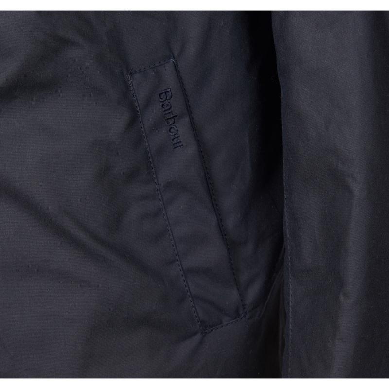 Barbour Dalegarth Mens Wax Jacket - Navy - William Powell