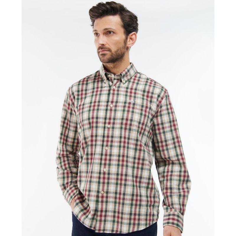 Barbour Darley Mens Regular Fit Shirt - Sandstone - William Powell