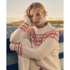 Barbour Driftwood Ladies Knit - Multi - William Powell